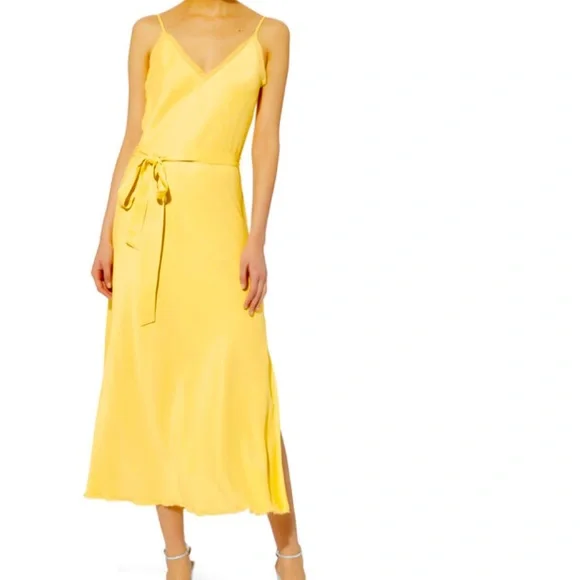 Frame  Yellow Dress - Picture 1 of 10